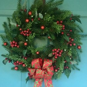 Christmas wreath. 14”